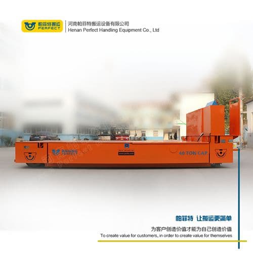 Hydraulic Lifting Table Steerable Transfer Cart